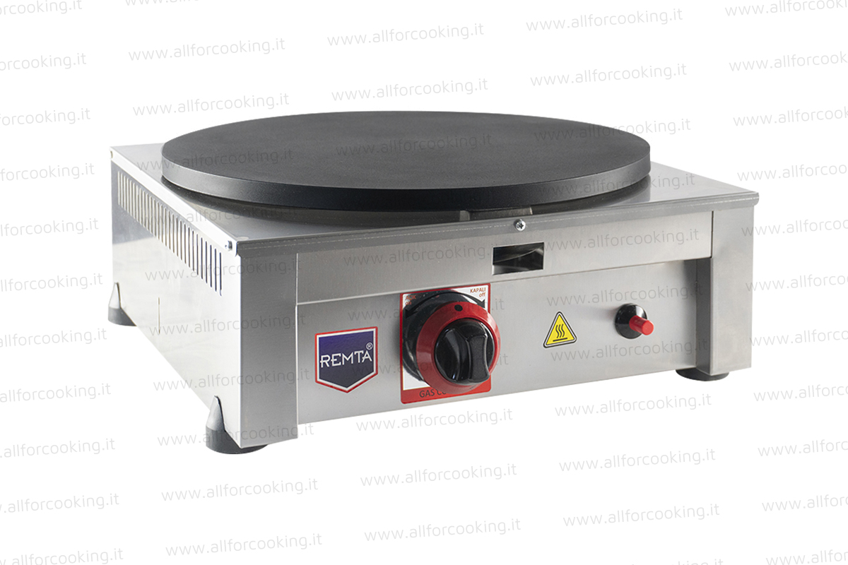Piastra per crepes a GAS 40 cm