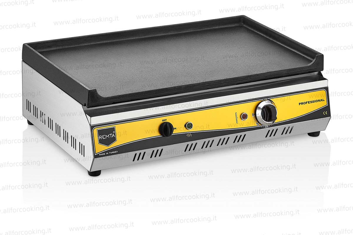 Fry Top elettrico in ghisa 70 cm liscio