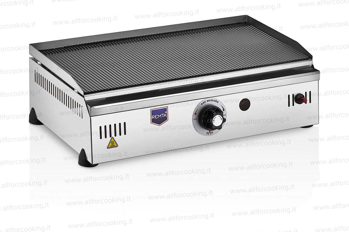 Fry Top in vetroceramica GAS