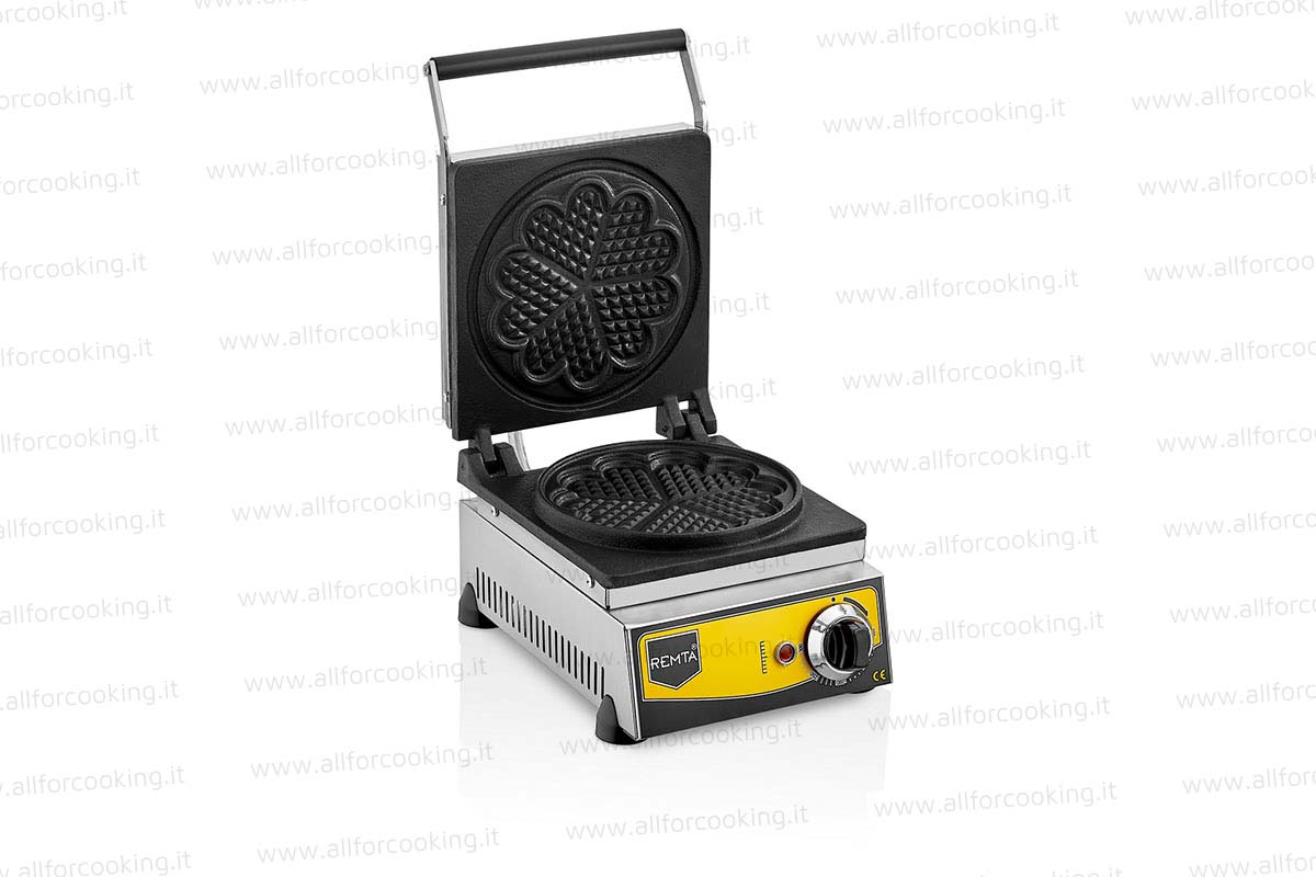 Piastra per waffel modello fiore 16 cm