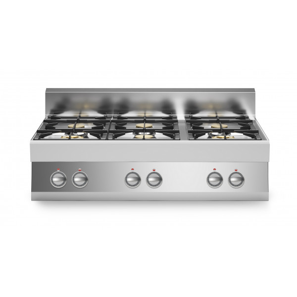 Cucina a gas 6 fuochi Modello F70110PCGBT