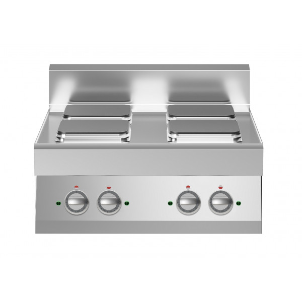 Cucina elettrica 4 piastre quadre Modello F7070PCEQT
