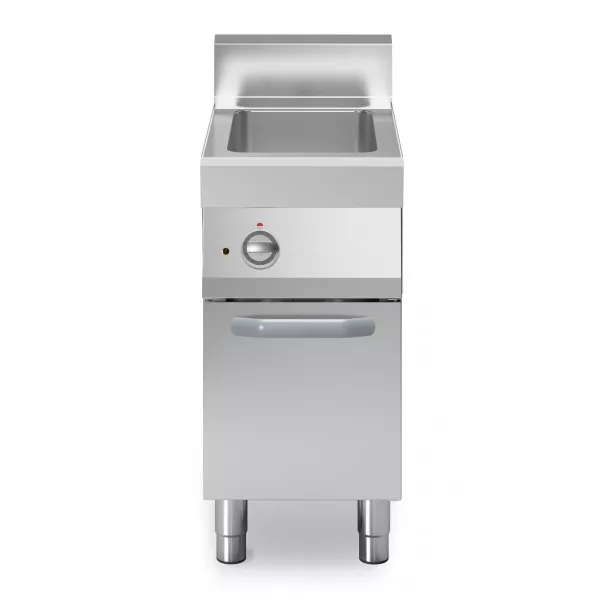 Cuocipasta elettrico su mobile Armadio neutro con porta N. 1 vasca 40 lt Modello F7040CPE1V40P