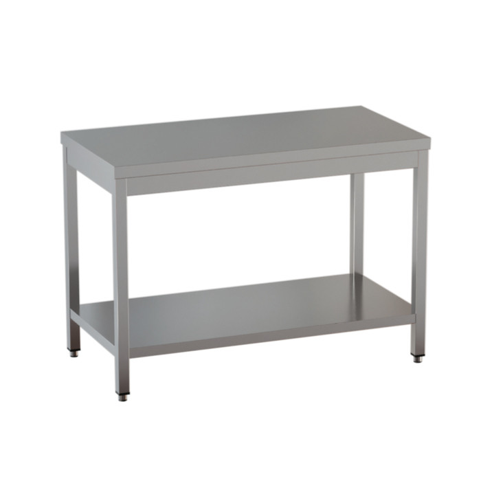 Tavolo da lavoro Acciaio Inox Senza alzatina Modello DSTG207