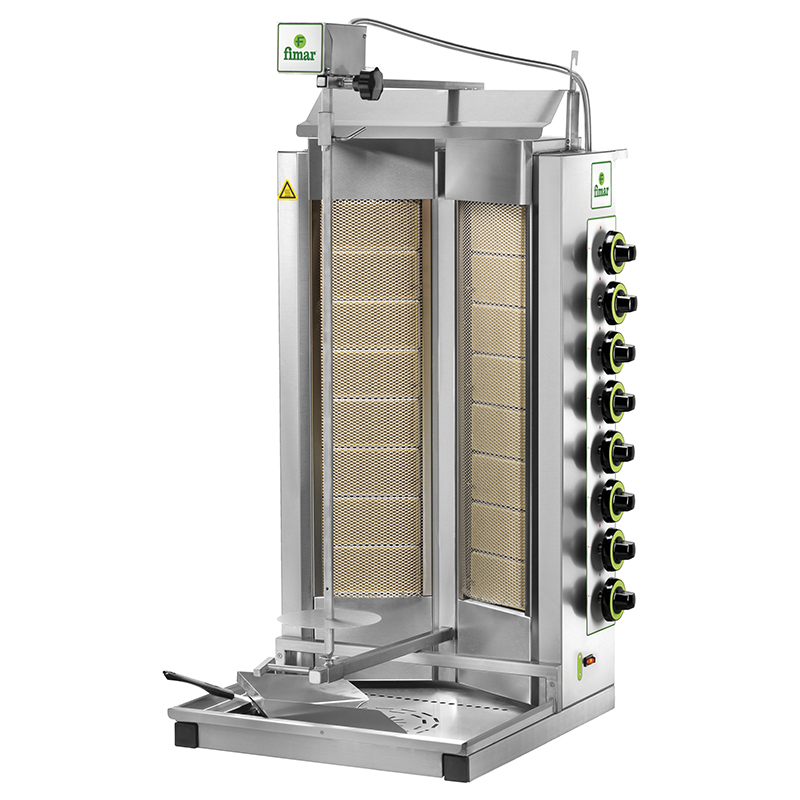 Fimar Gyros Kebab a Gas-Metano Modello GYR80MD CAPACITA' CARNE Kg 50-80